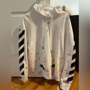 Off-White Hoodie Men’s large , or oversized woman’s hoodie
